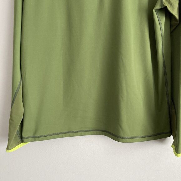 G/Fore Pullover Mens Medium Green 1/4 Zip Golf Jacket Logo Performance Preppy - Picture 10 of 11